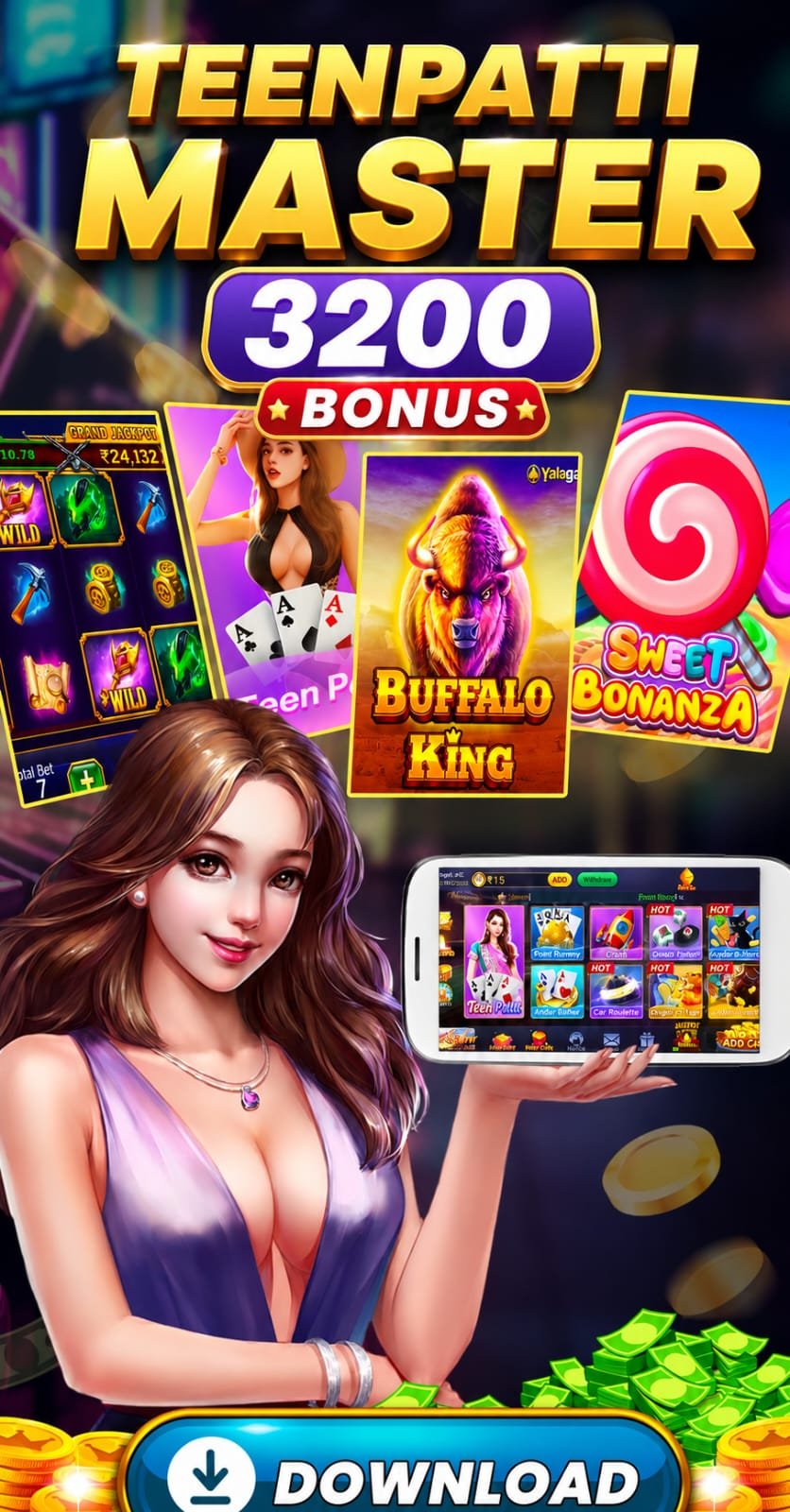 Teenpatti Master 3200 Bonus
